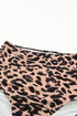 Square Neck Sleeveless Print Tankini Set